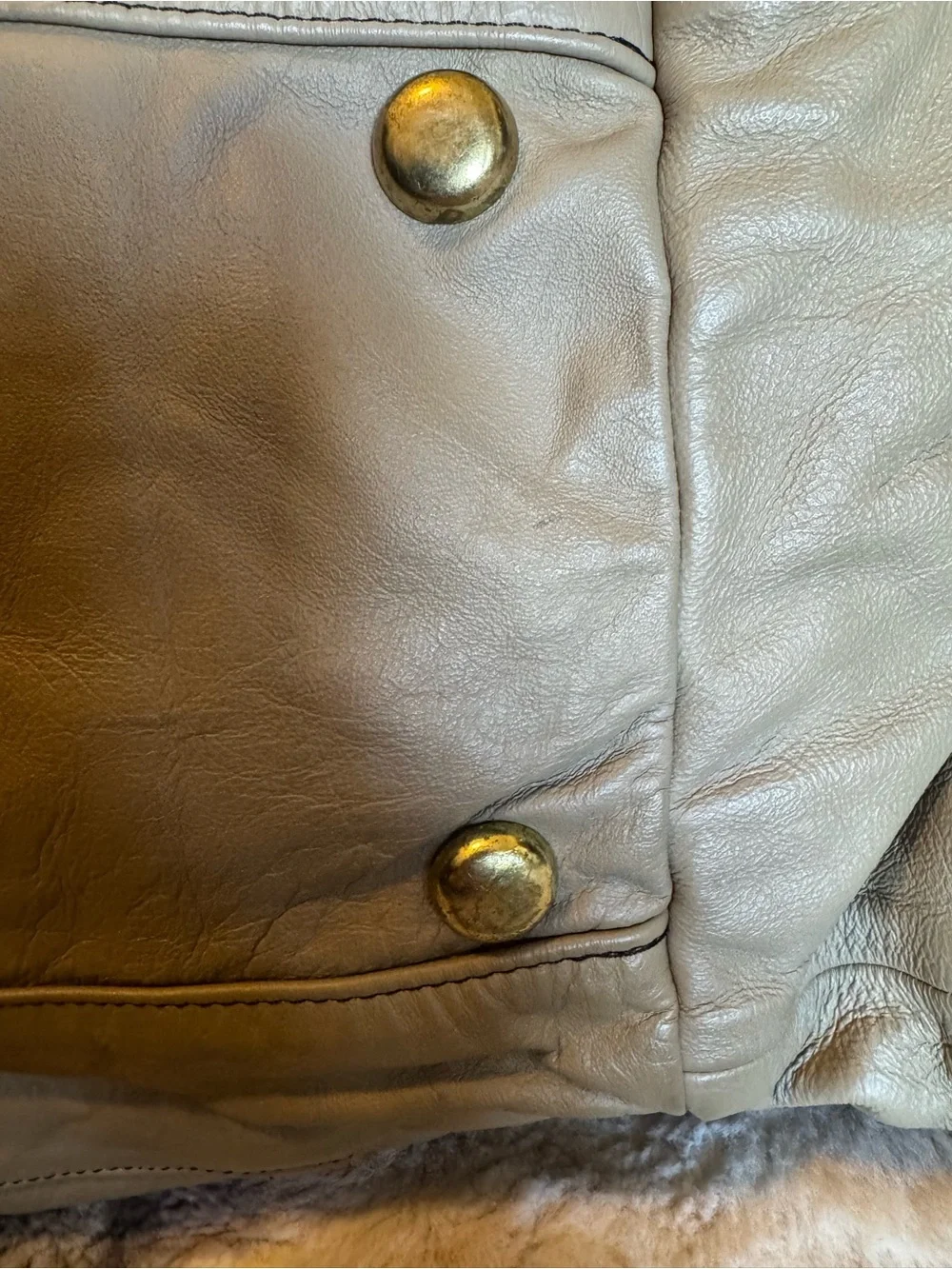 Source Unknown vintage taupe